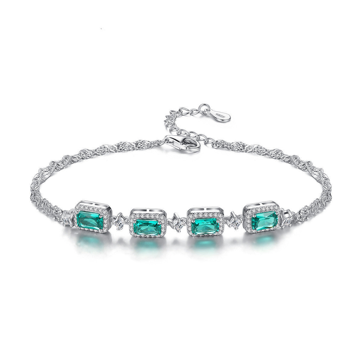 Saravéa Émeraude Brilliance Bracelet