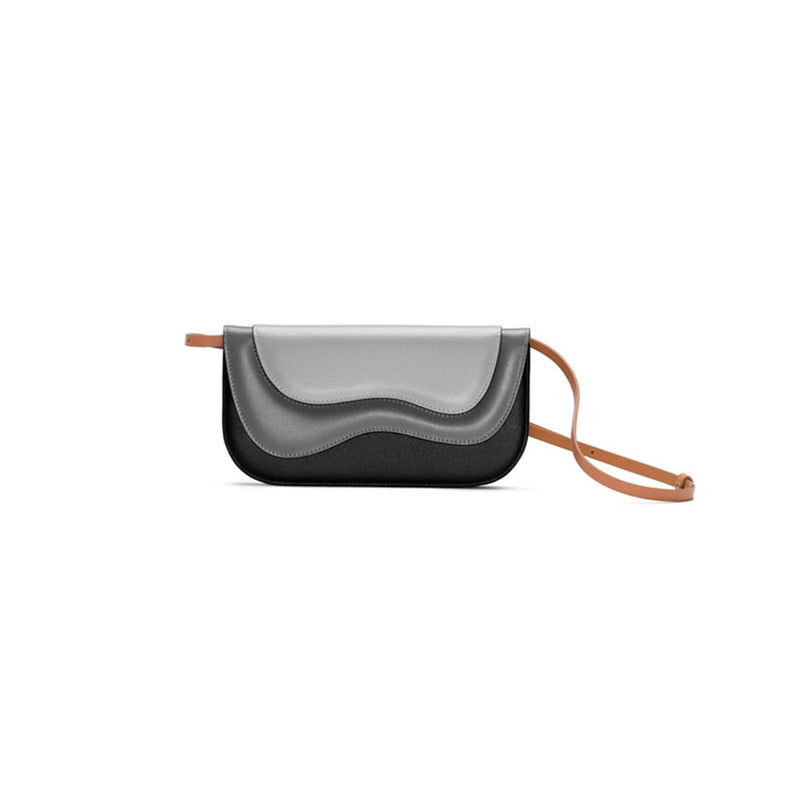Saravéa Turkish Wave Shoulder Bag – Irregular Multi-Layer Elegance