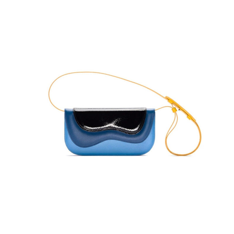 Saravéa Turkish Wave Shoulder Bag – Irregular Multi-Layer Elegance
