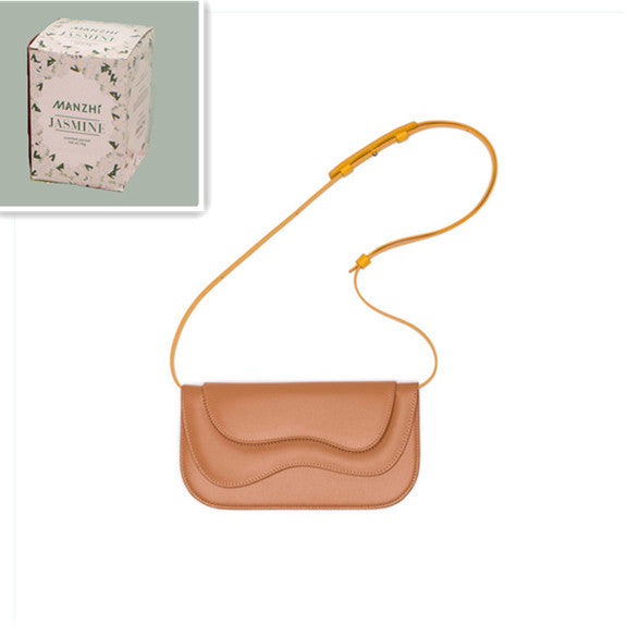 Saravéa Turkish Wave Shoulder Bag – Irregular Multi-Layer Elegance