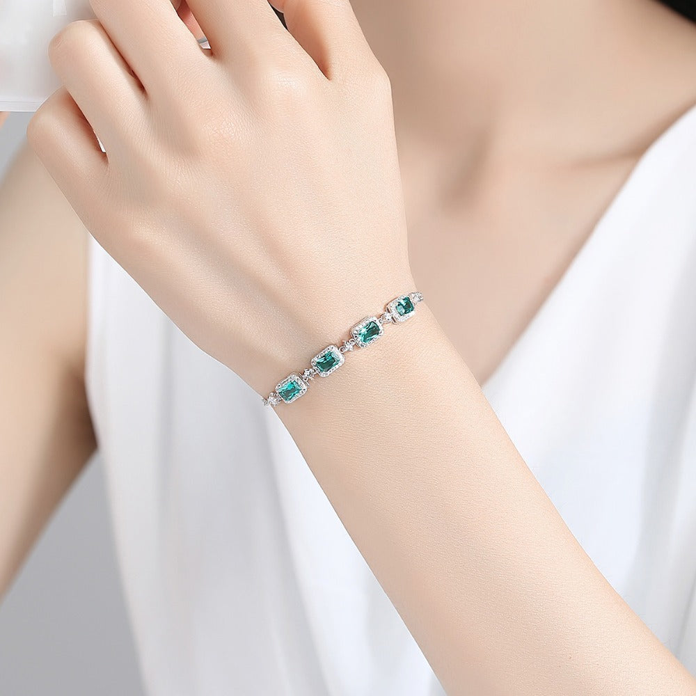 Saravéa Émeraude Brilliance Bracelet