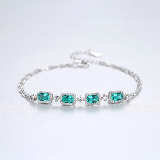 Saravéa Émeraude Brilliance Bracelet