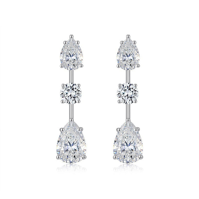 SARAVÉA Luminous Drop Earrings