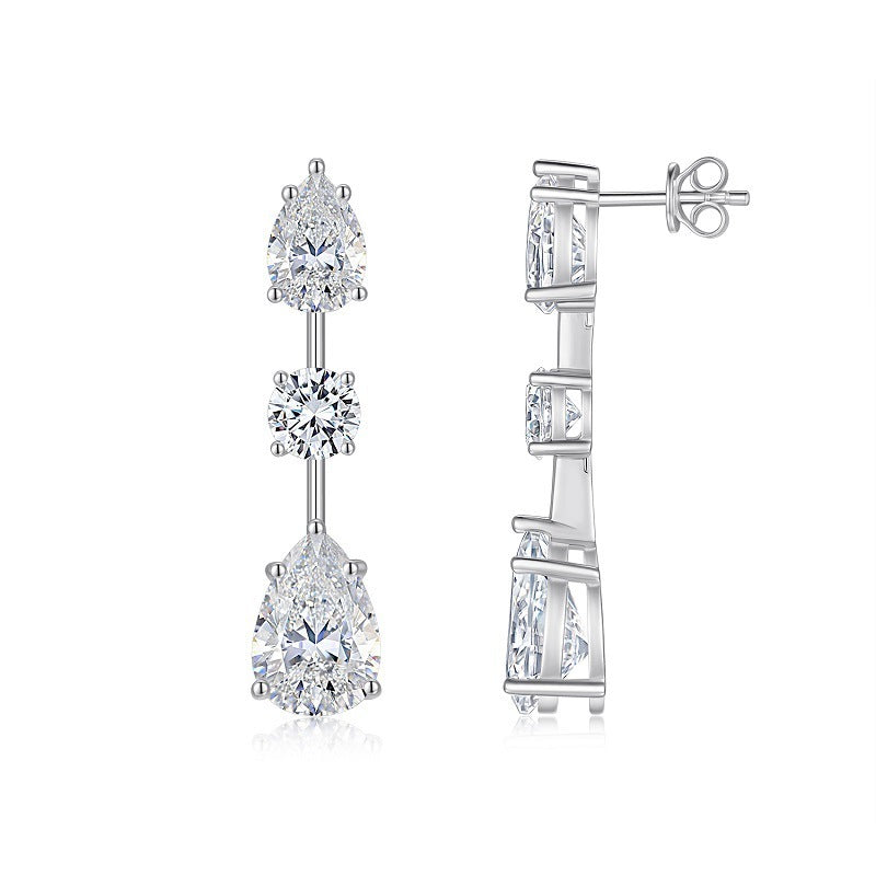 SARAVÉA Luminous Drop Earrings