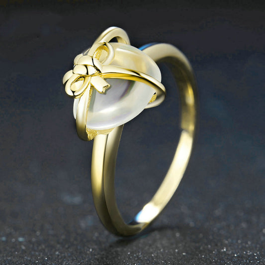 Saravéa Citrine Amour Bow Ring
